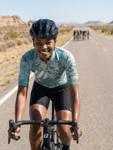 Damen-Radtrikot Urban Camo
