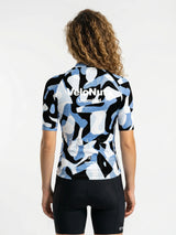 Damen-Radtrikot Urban Camo