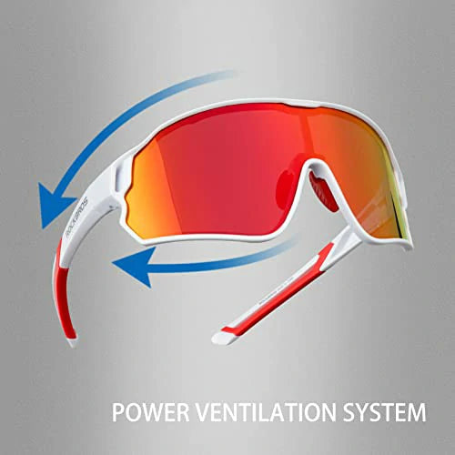 ROCKBROS Fahrradbrille Polarisierte Sportsbrille mit UV-Schutz - ROCKBROS-EU