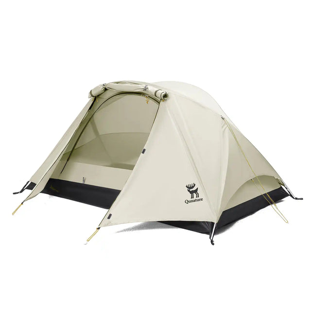 weißes kuppelzelt freistehend für outdoor und camping