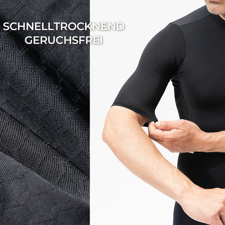 ROAD TO SKY Herren Radtrikot Kurzarm mit Taschen - ROCKBROS-EU