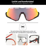 ROCKBROS Fahrradbrille 2-in-1 Sportbrille Polarisiert & Selbsttönend - ROCKBROS-EU