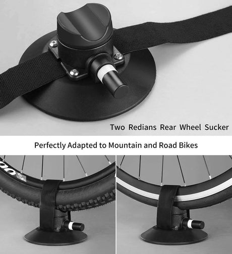 ROCKBROS Fahrradträger Fahrrad Dachträger mit Saugnäpfe Schnellmontage - ROCKBROS-EU