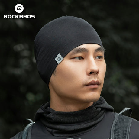 ROCKBROS Winter-Thermomütze aus Wolle – warm