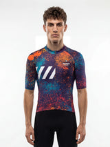 Herren-Radtrikot Ink Burst