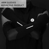 Winter Fleece Fahrrad-Armstulpen mit Daumenschlaufe – warm